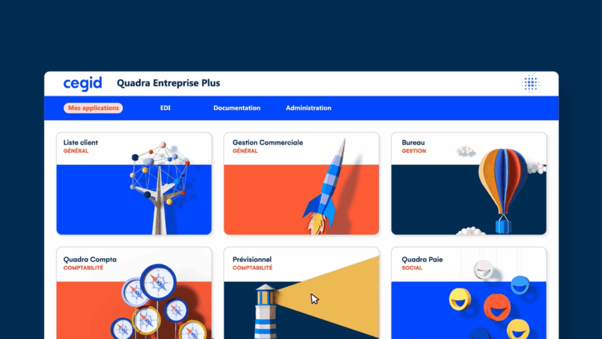 Interface Cegid Quadra Entreprise Plus