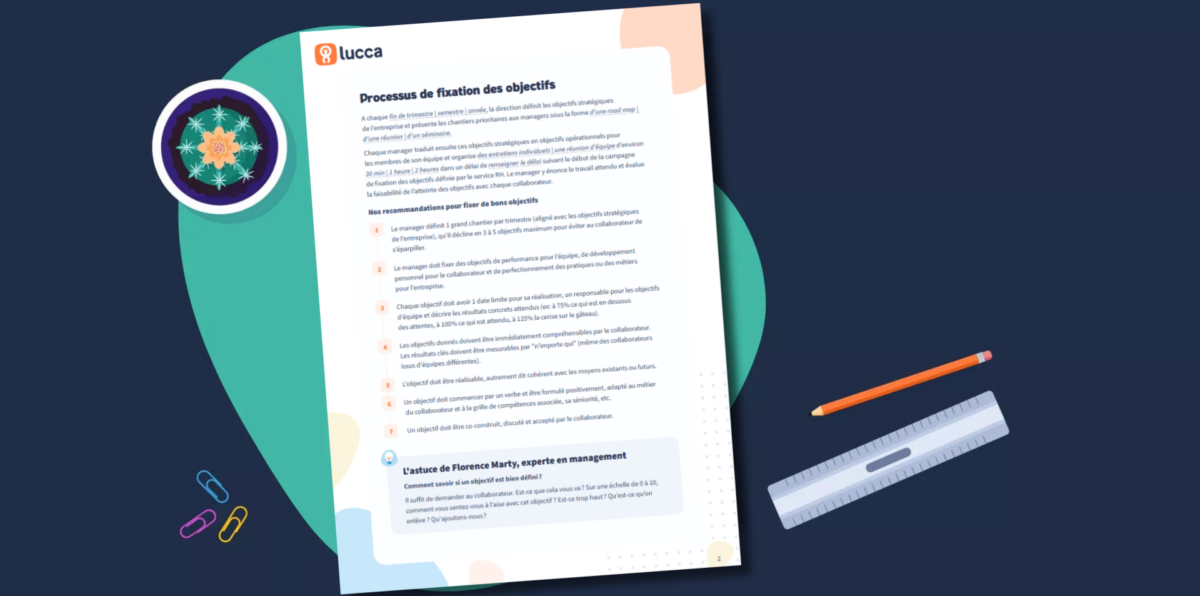 fiche pratique apprenez à vos managers à créer des objectifs smart